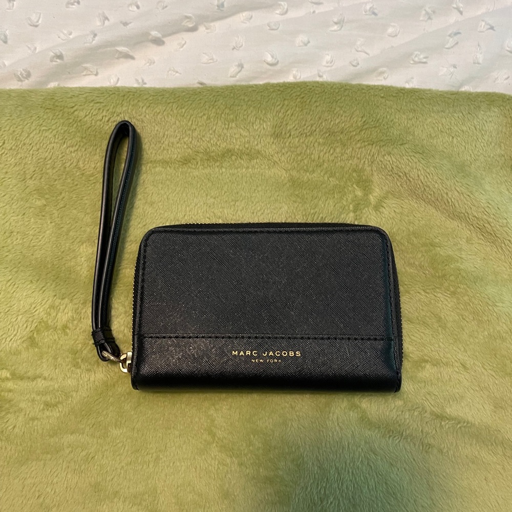 Marc Jacobs Black Wristlet
